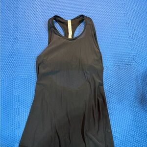 Black Lululemon Racerback Athletic Tank Top